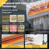 Self-cleaning technology detail of Airtural 18000 BTU mini split air conditioner with removable filter for easy.