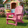 All-Weather Outdoor Kids Patio Seating with Ergonomic Design-Pink - Gallery View 1 of 7