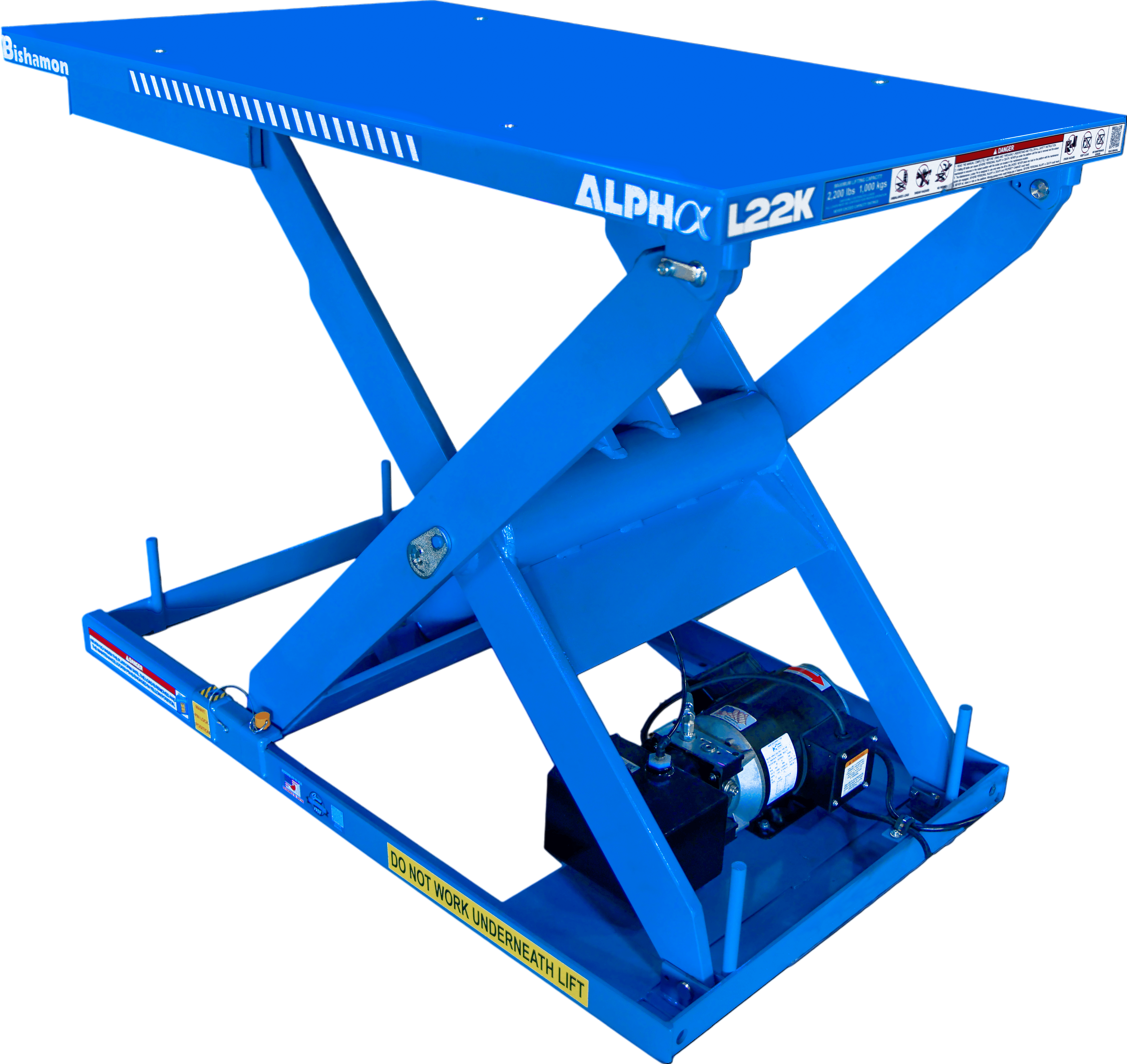 Bishamon L22K Alpha Electric-Hydraulic Lift Table 53