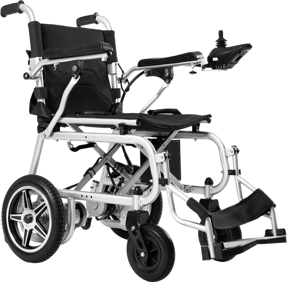 Alton Mobility ARTEMIS PRO-Lightweight Foldable Electric Wheelchair 500W 12 miles (Black)