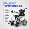 Alton Mobility ARTEMIS PRO-Lightweight Foldable Electric Wheelchair 500W 12 miles (Black)