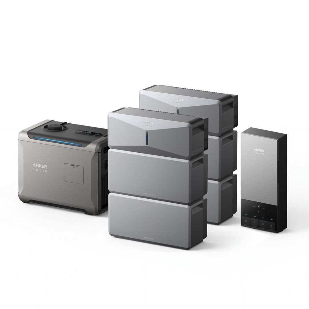 Anker Solix E10 Infinite Backup Kit product image - multi-module configuration