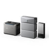 Anker Solix E10 Infinite Backup Kit product image - expanded battery stack