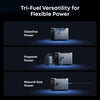 Anker Solix Smart Generator 4500/5500W Tri-Fuel Gas Propane Natural Gas Inverter Remote Start CO Alert New