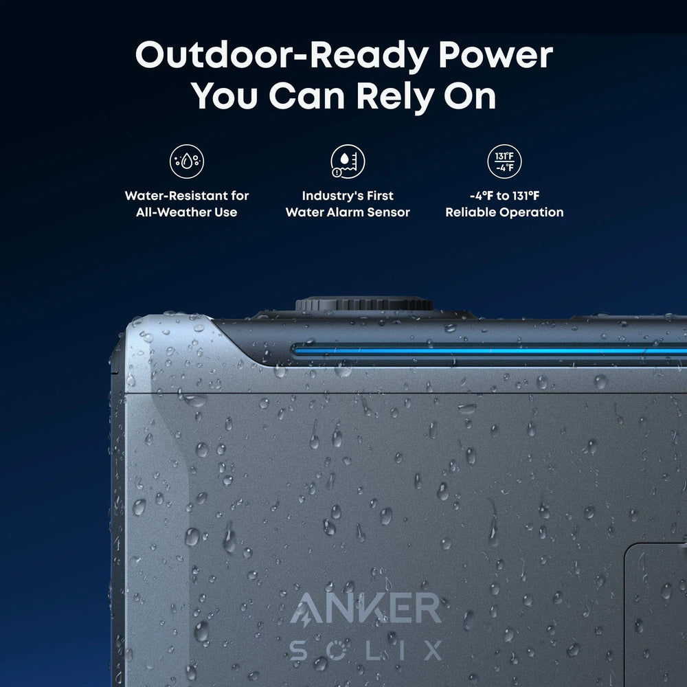 Anker Solix Smart Generator 4500/5500W Tri-Fuel Gas Propane Natural Gas Inverter Remote Start CO Alert New