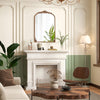 Arched Mirror for Wall Gold Traditional Vintage Ornate Baroque Mirror with Metal Frame-M - Gallery View 1 of 10
