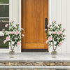 36 Inch Artificial Camellia Tree with Blooming Flower 2 Pack-Pink - Gallery View 1 of 10
