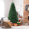 6/7/8 FT Artificial Christmas Tree with 568/830/1182 Branch Tips and 200/250/400 Warm White LED Lights-XL - Gallery View 1 of 10