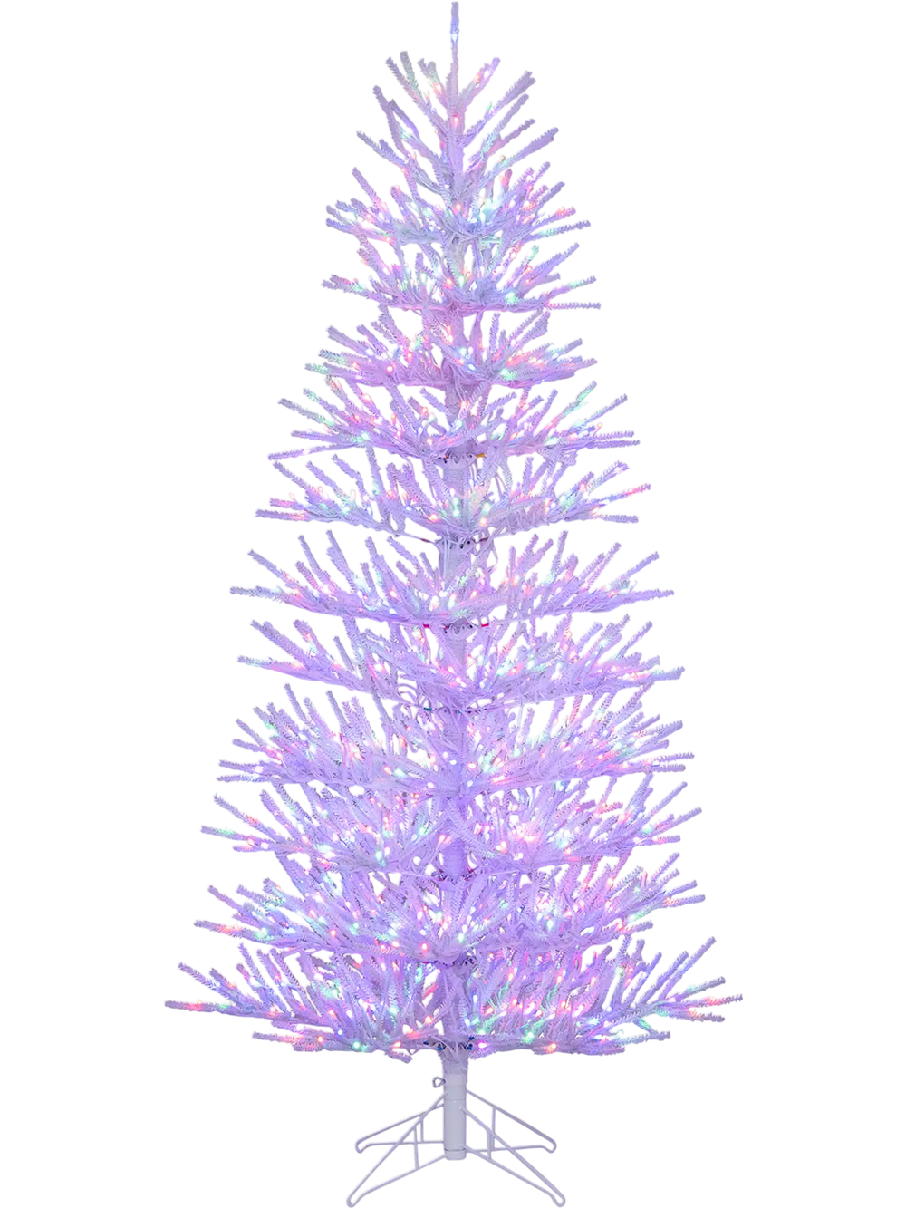 Costway 7' Pre-lit Artificial Christmas Tree Hinged 820 Tips 68352179 – FactoryPure