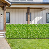 Artificial ivy privacy fence featuring dense green leaves, ideal for outdoor decoration and privacy in various settings.