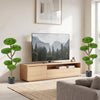 Indoor outdoor 6 balls topiary tree with realistic trunk, vibrant faux leaves, enhancing any living room or office.
