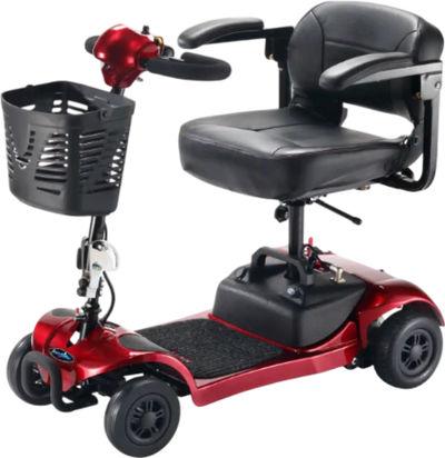 Freerider Ascot 4 Mobility Scooter 4-Wheel 4 MPH 15 Mile Range AGM Battery New