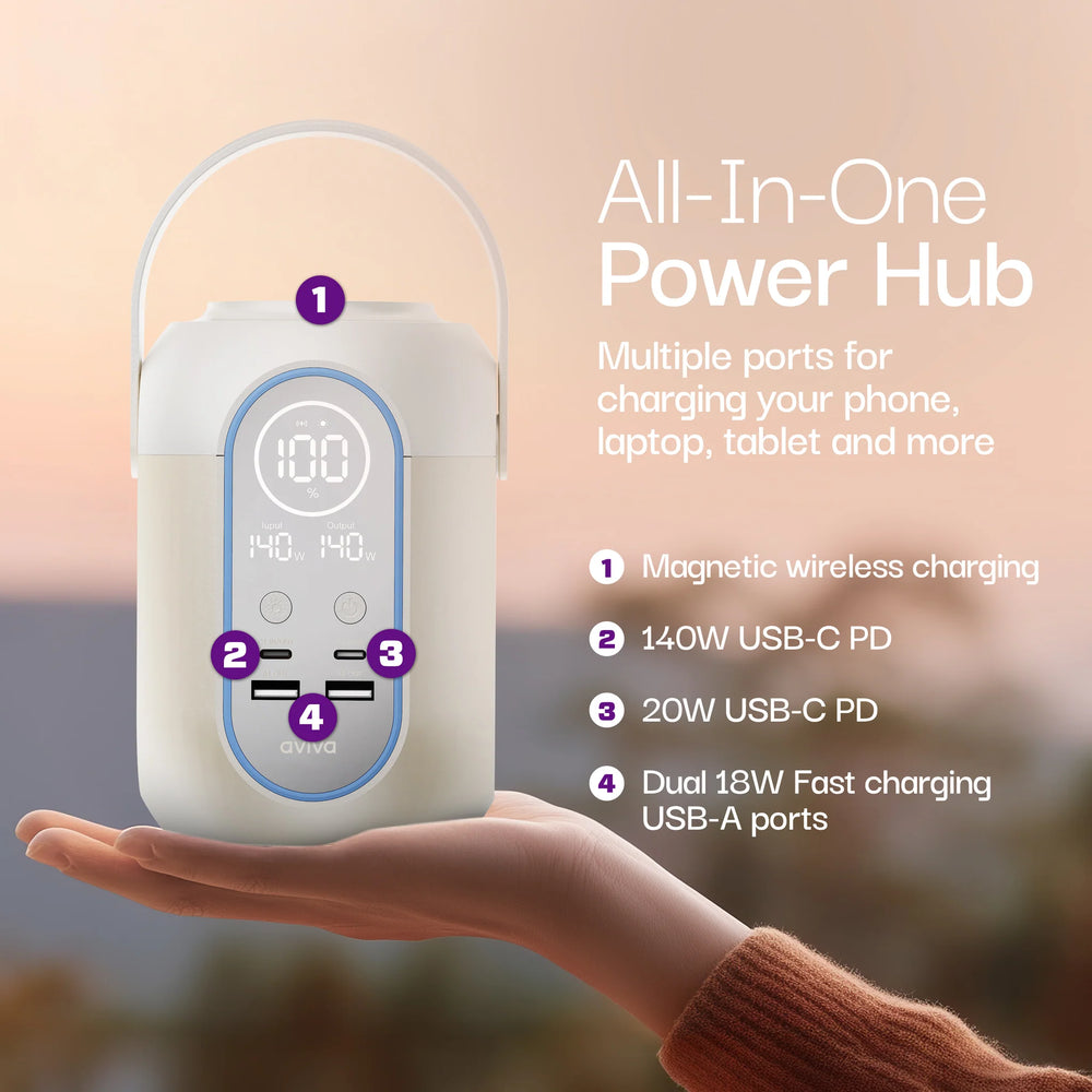 Aviva S200 Power Station 199.8Wh Lithium Ion New