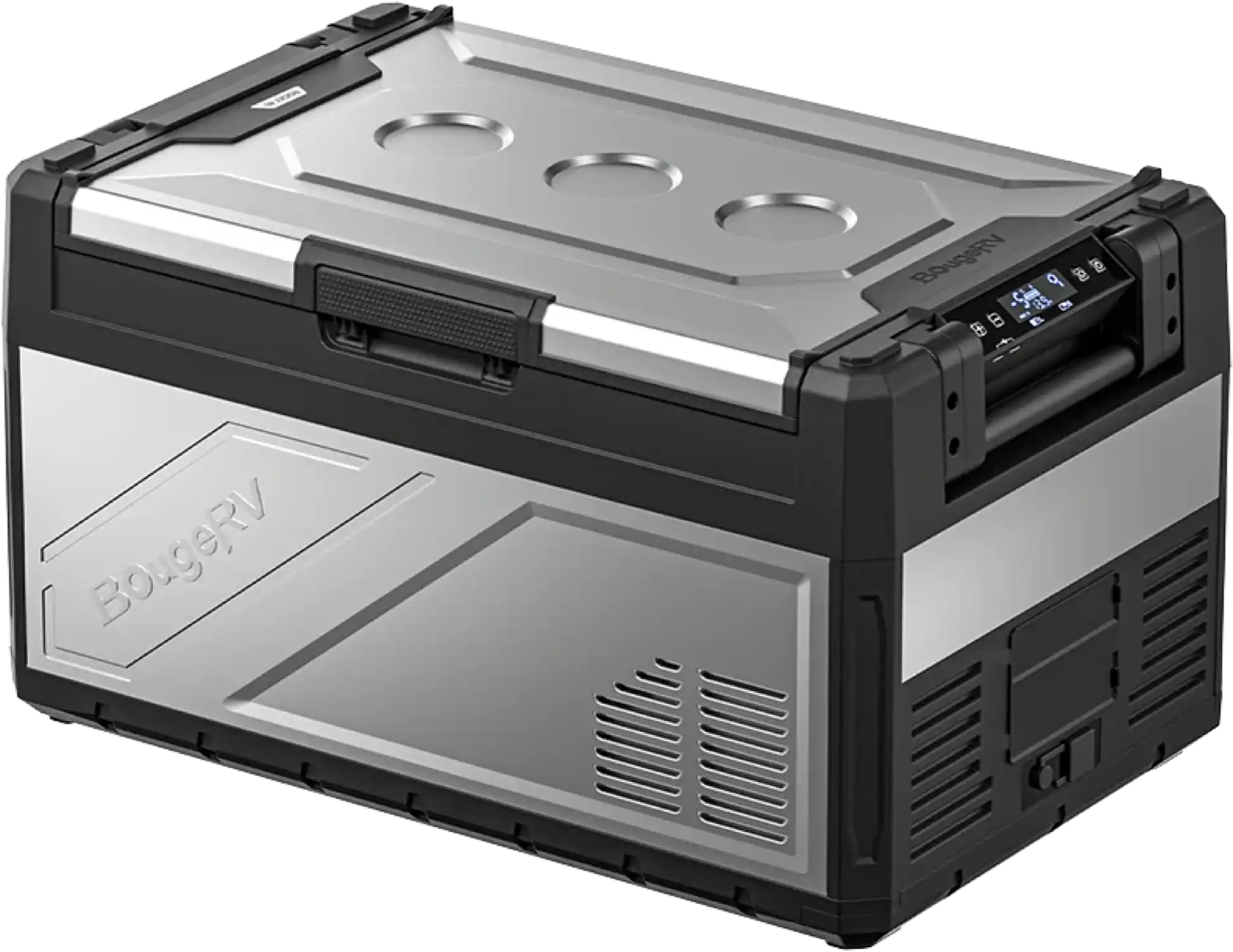 BougeRV Rocky 55QT Refrigerator Portable Dual Zone 12V