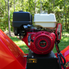 6 inch HONDA E-Start Gasoline Engine Powered 4 - Wheel Drum Wood Chipper with Taillight ,  B150