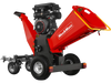 8 inch ZONSEN E-Start 1000cc 35hp Gas Powered 4 - Wheel Drum Wood Chipper with Taillight ,  B200
