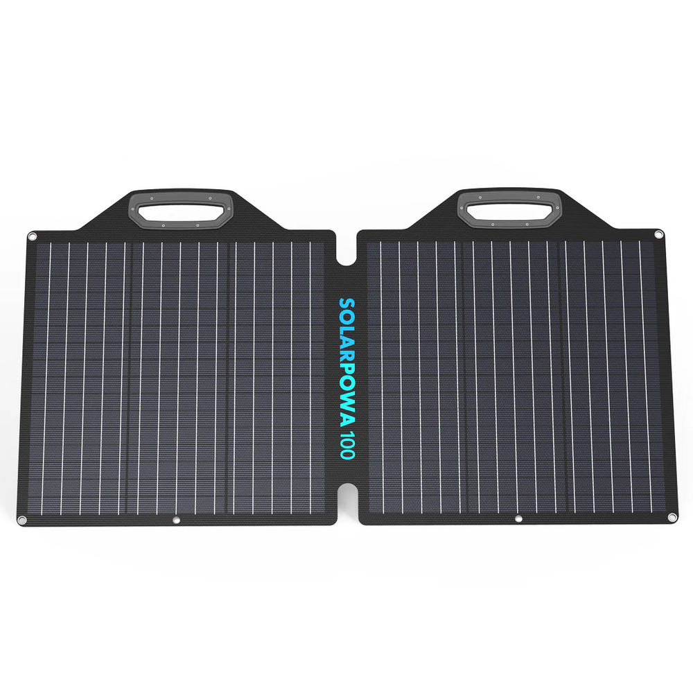 BigBlue SolarPowa 100 Portable ETFE Solar Panel 100W 24V 4.2A B420 New
