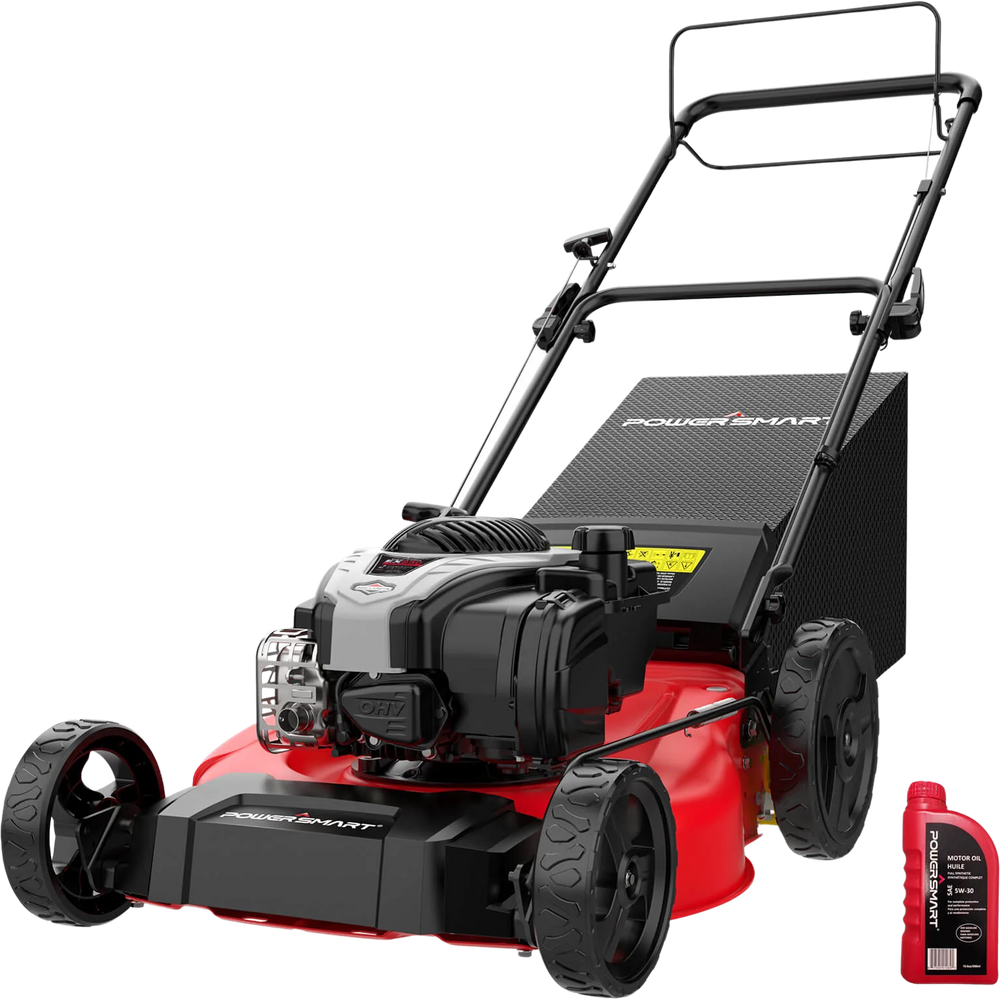 Powersmart Red And Black Lawn Mower Powersmart B8721S2 3-In