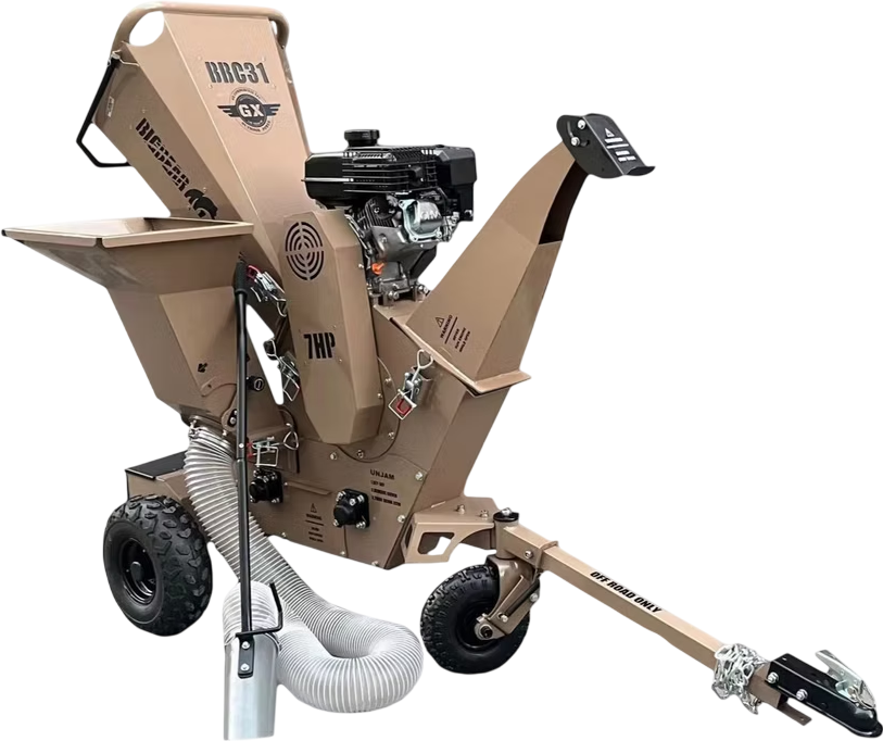 BigBear Power BBC31 Tornadic Chipper Shredder Vacuum 3 in. 7 HP Full Tree Self-Feeding New