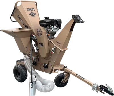 BigBear Power BBC31 Tornadic Chipper Shredder Vacuum 3 in. 7 HP Full Tree Self-Feeding New