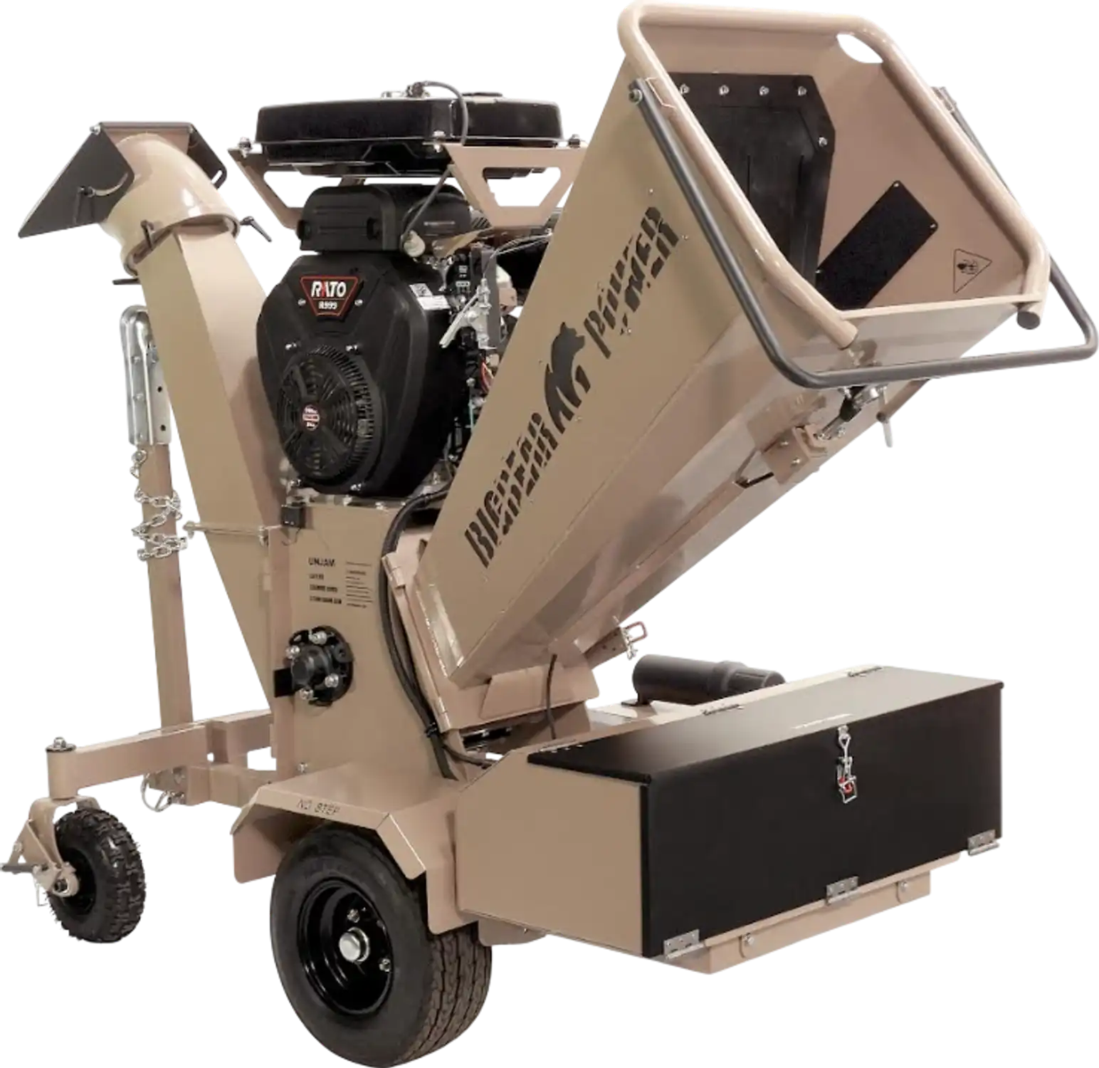 BigBear Power BBC72 Tornadic Wood Chipper 7