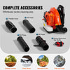 Vevor Backpack Leaf Blower 79cc 2-Cycle with 3L Fuel Tank 930CFM 184 MPH New