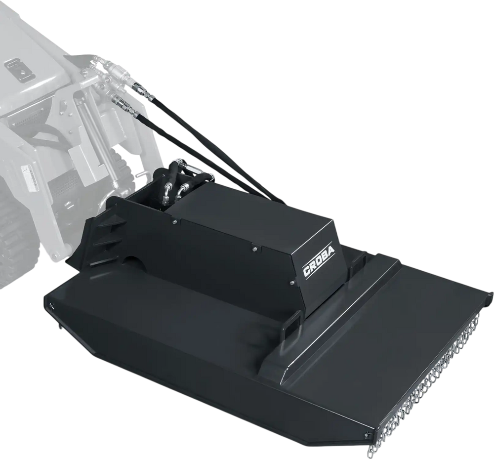 42'' Mini Skid Steer Brush Cutter, Hydraulic Motor