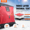 Vevor Pop-Up Insulated Ice Fishing Shelter Tent 6-8 Person New