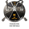 BE Whirl-A-Way Surface Cleaner 20" Stainless Steel 8 GPM 4000 PSI 180°F New