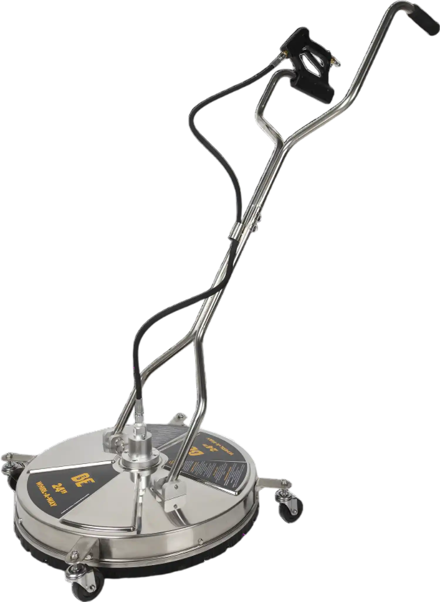 BE Whirl-A-Way Surface Cleaner with Casters 24