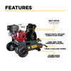 BE Portable Air Compressor with Honda GX270 Engine 17.7 CFM at 175 PSI New