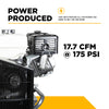 BE Portable Air Compressor with Honda GX270 Engine 17.7 CFM at 175 PSI New