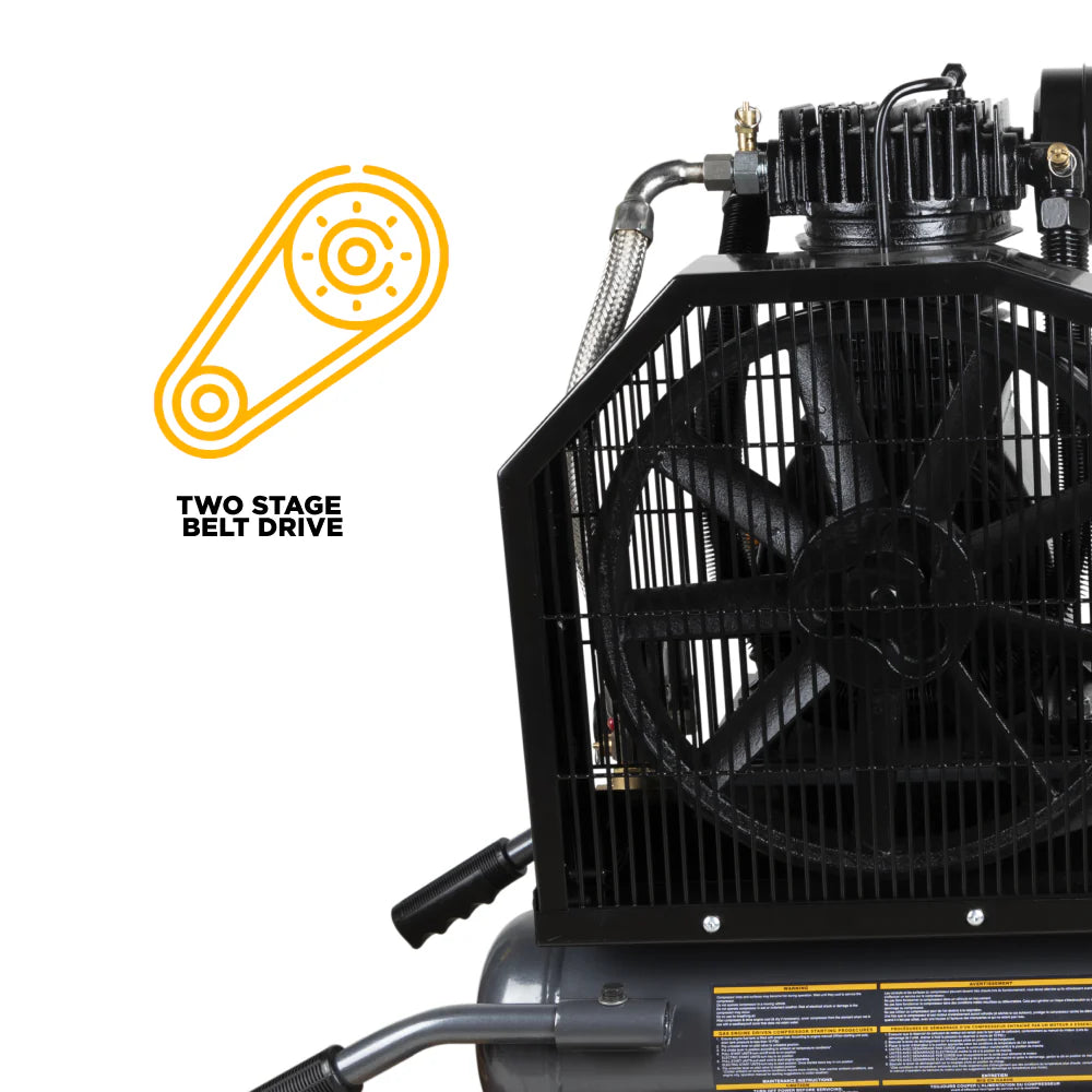 BE Portable Air Compressor with Honda GX270 Engine 17.7 CFM at 175 PSI New