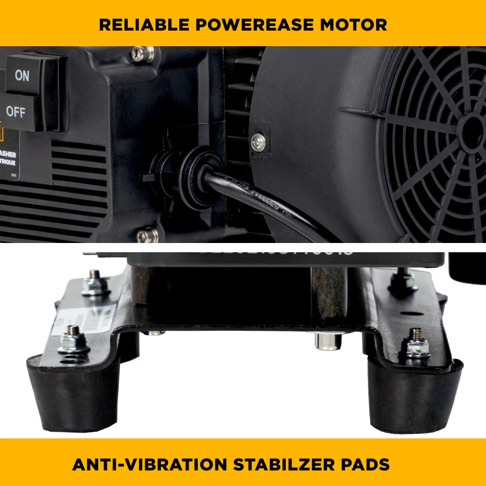 BE Electric Pressure Washer 1500 PSI 1.6 GPM 1.5 HP 120V New