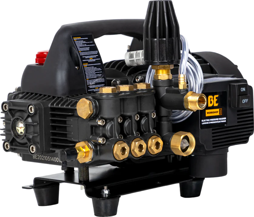 BE Electric Pressure Washer 1500 PSI 1.6 GPM 1.5 HP 120V New