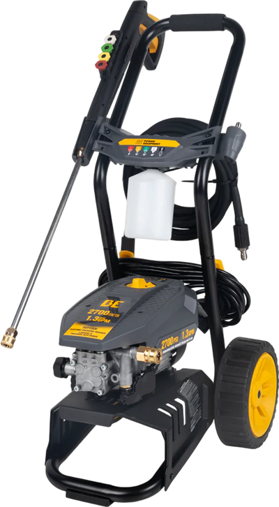 BE Electric Pressure Washer with AR Axial Pump 2700 PSI 1.3 GPM 2 HP New
