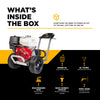 4,200 PSI 4.2 GPM Cold Water Gas Pressure Washer with Honda GX390 Engine and CP Triplex Pump on Aluminum Frame - B4213HAAS