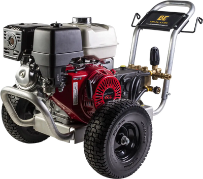 BE Pressure Washer Cold Water Triplex Pump 4200 PSI 4.2 GPM Honda GX390 Engine New