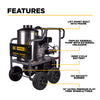 BE Pressure Washer Hot Water 4,000 PSI 4 GPM Powerease 420cc Engine AR Pump HW4015RA New