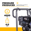 BE Pressure Washer Hot Water 4,000 PSI 4 GPM Powerease 420cc Engine AR Pump HW4015RA New