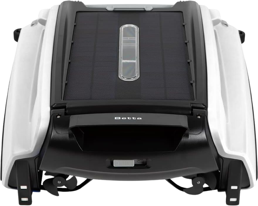 Instapark Betta SE Automatic Robotic Pool Cleaner Solar Powered Pool Skimmer White New