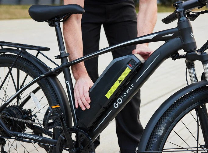 GoPowerBike GoFalcon Electric Bike 750W 50 Mile Range 20 MPH BF44 Open Box RFB