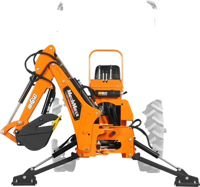 MechMaxx BH660M Tractor Backhoe Attachment 7' Hydraulic Thumb 12