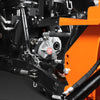 7' Tractor Backhoe Attachment with Hydraulic Thumb,  12" Bucket,  ISO/SAE Switchable Controls,  Self-Contained Hydraulic System,  3 Point Hitch Cat.1,  15-50 HP,  BH660H
