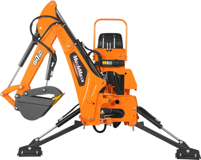 MechMaxx BH760 Tractor Backhoe Attachment 8' Hydraulic Thumb 15