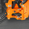 8' Tractor Backhoe Attachment with Mechanical Thumb,  15" Bucket,  ISO/SAE Switchable Controls,  Self-Contained Hydraulic System,  3 Point Hitch Cat.1 & 2,  20-100 HP,  BH760M