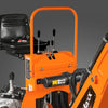 8' Tractor Backhoe Attachment with Hydraulic Thumb,  15" Bucket,  ISO/SAE Switchable Controls,  Self-Contained Hydraulic System,  3 Point Hitch Cat.1 & 2,  20-100 HP,  BH760H