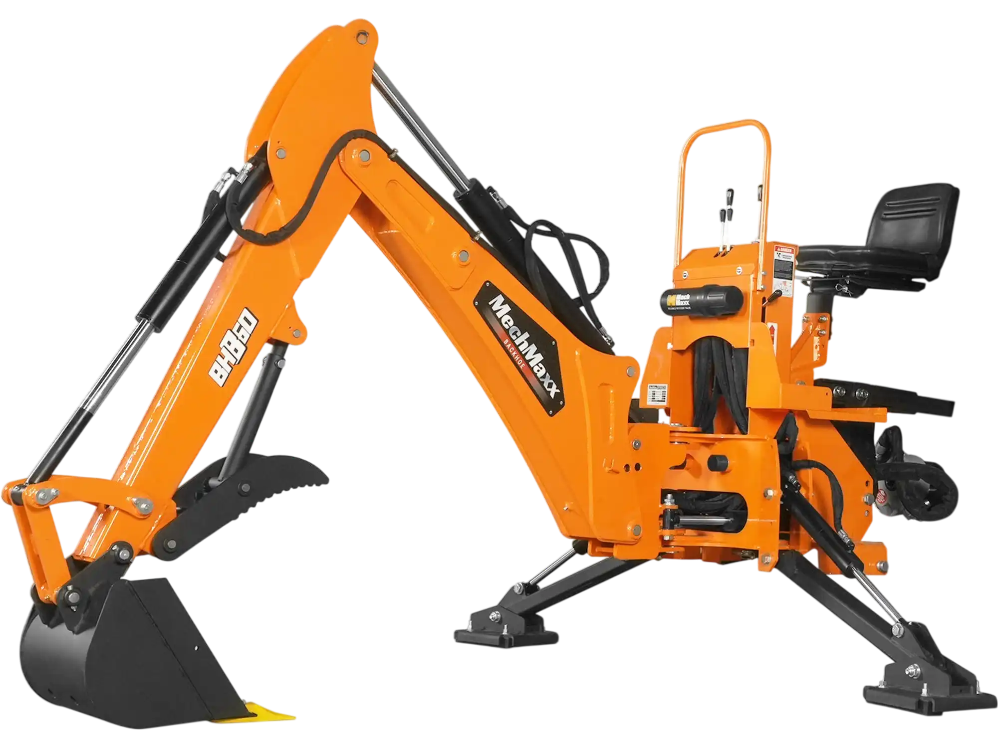 MechMaxx BH860M Tractor Backhoe Attachment 9' Mechanical Thumb 15