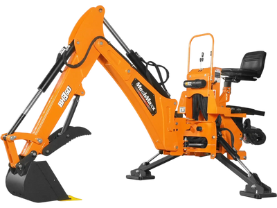 MechMaxx BH860M Tractor Backhoe Attachment 9' Mechanical Thumb 15