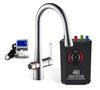 AquaNuTech 4N1 Aqua-System Faucet with Hot Water Dispenser and Leak Detector New